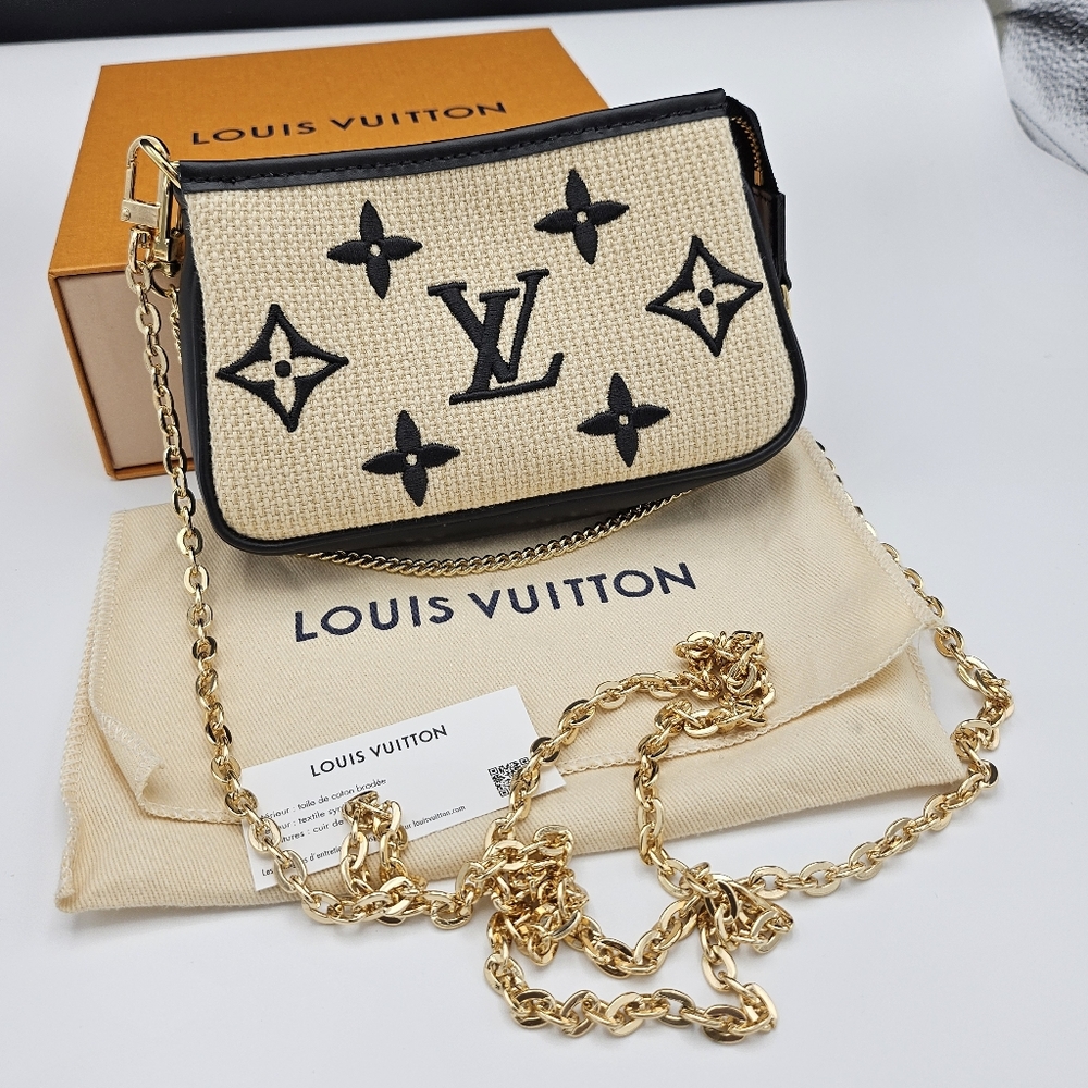 Brand new authentic limited edition Louis Vuitton mini pochette - Picture 3 of 15
